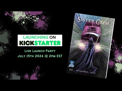 LIVE Launch Party! Sister Grim 1-3