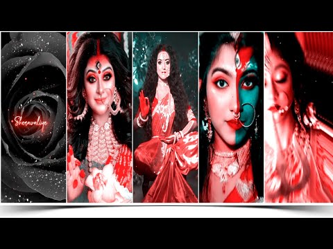 Durga Puja new whatsapp status l Navratri status video @CrazyA1Tiger  #xmlalightmotion