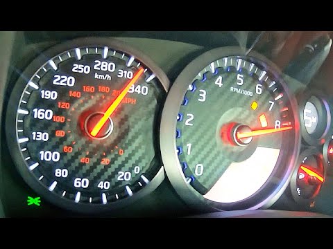 2000 HP Nissan GT-R R35 Acceleration 0-350 km/h / 222 mph