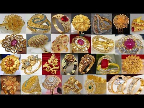 Top 150+ Latest Gold Ring Designs | Gold Ring Designs 2025 | Beautiful Gold Ring Designs For Women