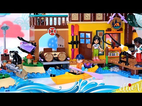 Camping out on the lake 🏕️ LEGO Friends build & review