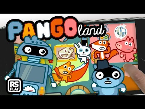 Crazy Eye Dance Party with Bunny, Piggy, Squirrel, Fox in Pango Land