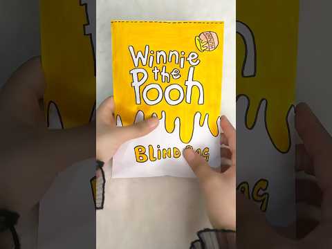 Winnie the Pooh 🍯 Blind Bag #blindbag #asmr #squishy #disney #unboxing #craft