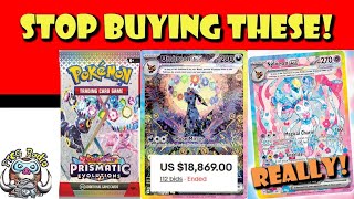 STOP Buying Prismatic Evolutions Secret Rare & Special Illustration Rares! (Pokémon TCG News)