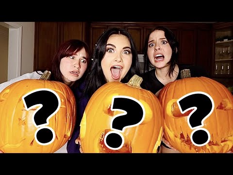 Pumpkin Carving Challenge w/ My Roommates!