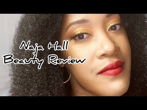 Trying New Makeup: Naja Hall Beauty