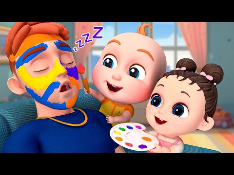 Let's Make Daddy Pretty! Makeup Song | Beauty Princess Song | PulkaCoco‬ Nursery Rhymes & Kids Songs