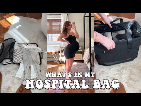 HOSPITAL BAG NECESSITIES: things you actually need for labor and delivery