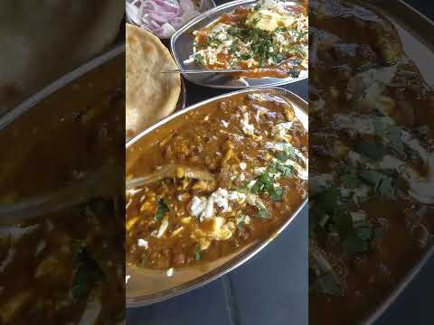 Dhaba Food in Noida | Dal Makhani | Shahi Paneer | Butter Roti #DhabaFood #DalMakhani #Shorts