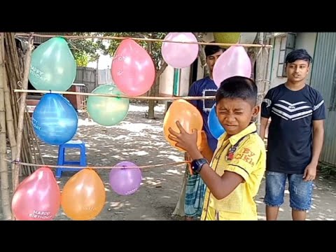 Have fun popping balloons and learn the names of colors। kids episode-15