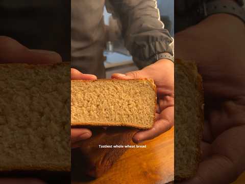 100% ATTA BREAD RECIPE 🍞 | Whole Wheat Bread at Home