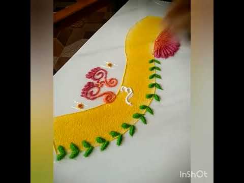 #daily#rangoli#viral#video#trending#vlog#मार्गशीर्षगुरुवार#laxmipaul#borderrangoli#mugulu#art#dots