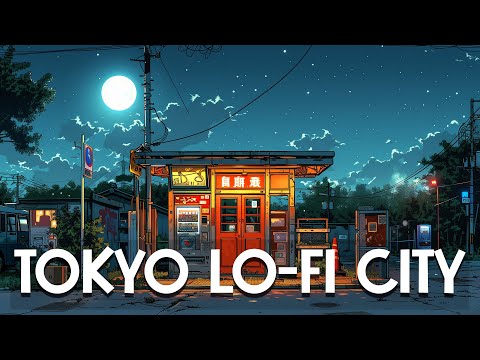 90's Lofi City 🔥Tokyo Midnight 🌃 Lo fi Beats To Sleep, Relax  [lofi hiphop mix]