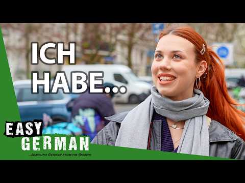 100 Real Life Sentences with the Verb “haben” | Easy German 589