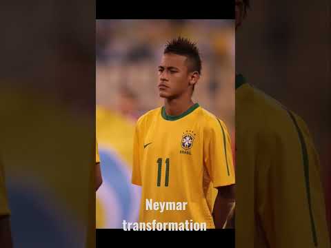 Neymar transformation #neymar #footballshorts #foot #shorts #brazilfootballteam