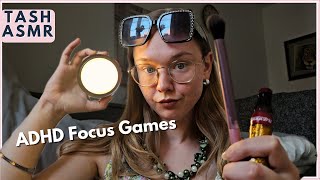 ASMR ADHD Fast-Paced Focus Games & Visuals