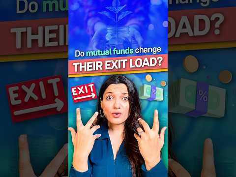 What happens if your mutual fund changes its exit load? #shorts