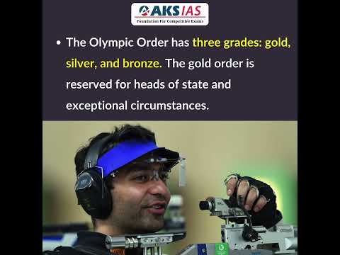 What is Olympic Order? #upsc #aksias #iascoaching