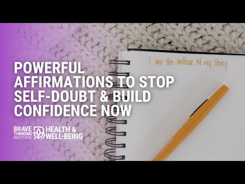 Powerful Affirmations to Stop Self-Doubt & Build Confidence | Jennifer Jiménez - Health & Well-Being