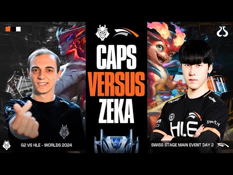 LS | THE MOST EXCITING MATCH OF GROUPS SO FAR! CAPS MEETS ZEKA | HLE vs G2