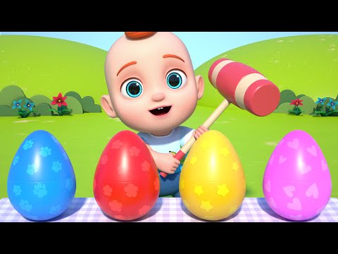 Surprise Eggs Kids Songs | Leo Nursery Rhymes & Baby Songs