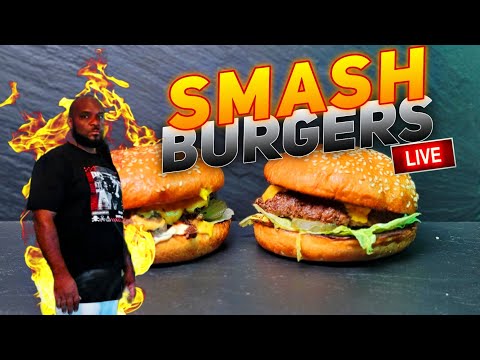 Ray Mack's Kitchen and Grill is live! Cooking SMASH BURGERS 🍔