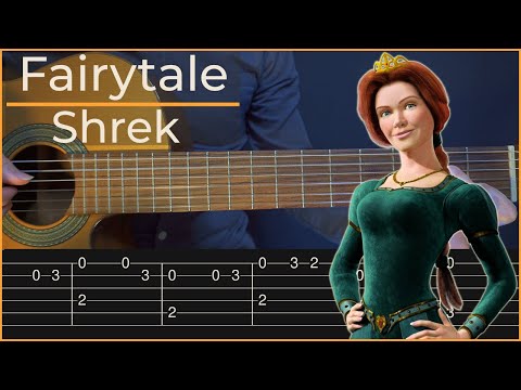 Fairytale - Shrek (Simple Guitar Tab)