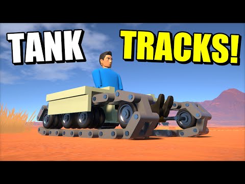 I Built Fully Functional Tank Tracks With Independent Links!