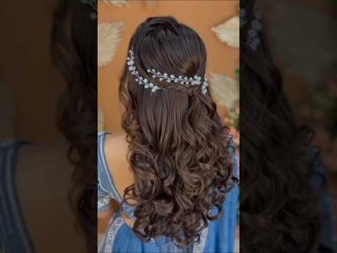 "Top 5 Stunning Bridal Hairstyles for Your Perfect Day!" #hairstyle #shorts #bridemakeup #nauvari