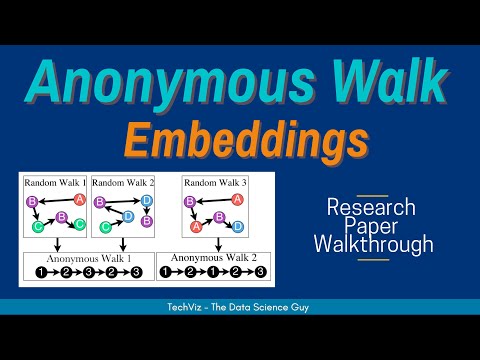 Anonymous Walk Embeddings | ML with Graphs (Research Paper Walkthrough)