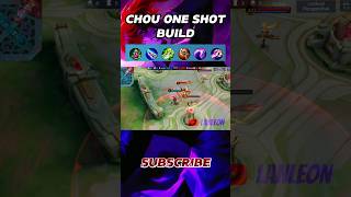 CHOU ONE SHOT build - Mobile Legends: bang bang