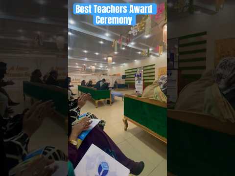 Best Teacher Award Ceremony | #viral #school #trending #ytshorts #students #teachers #teacherday