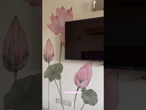 #diy #diywalldecor #diywallpaper #walldecals #floralwalldecor #wallpaper #diycrafts #bohodecor #art