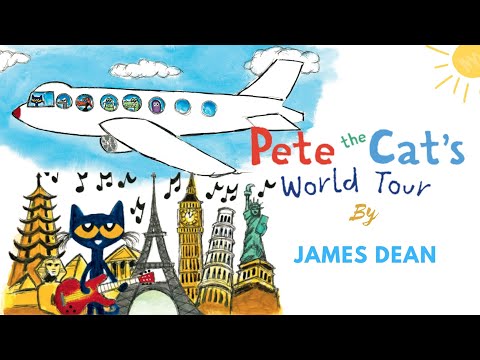 Pete the Cat's World Tour | read aloud book