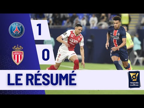 Paris Saint-Germain - AS Monaco | 1-0 | Highlights | Trophee des Champions 2024 | psg monaco