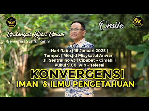 INFO / UNDANGAN KAJIAN RABU  | 15 JANUARI 2025 | BSI | SYAIFUL KARIM | #inspiration