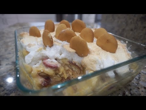 Quick & Easy Strawberry Banana Pudding Recipe | Holiday Dessert Recipe Ideas | Southern Smoke Boss