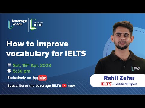 EASY WAYS to improve your Vocabulary and score 8+ BANDS | IELTS 2023 | Leverage Edu IELTS