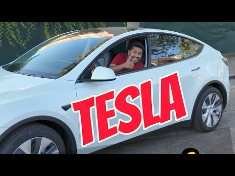 TESLA AUTOMATIC DRIVING TEST | #autopilot | NEW SOFTWARE UPDATE IN MY CAR