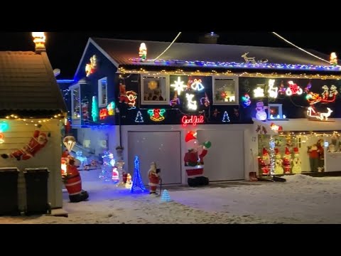 Christmas lights in Norway