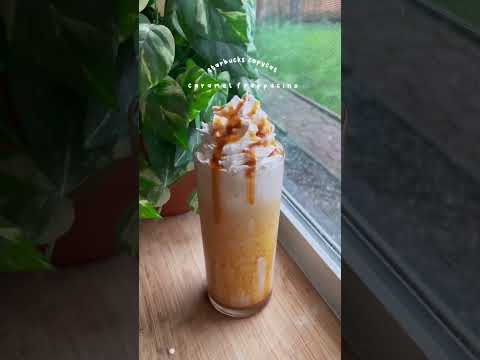 caramel frappuccino! send this to someone who needs to save their