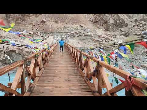 Way to Phukhtar Monastery. For full video check the description#zanskarvalley