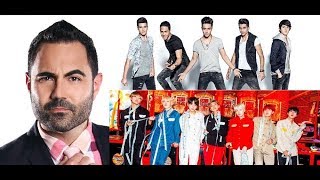 iHeartLATINO DJ and Latin boy band CNCO mock BTS and the Korean language on radio(News)