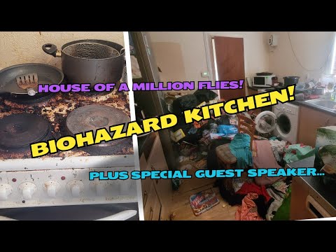 Extreme Cleaning! Biohazard kitchen cleaning for a struggling family living with chronic pain