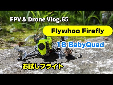 FPV Vlog.65 FlyWoo FireFly 1S Nano Baby をお試し