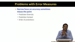 Lecture 45 — Evaluating Recommender Systems | Stanford University