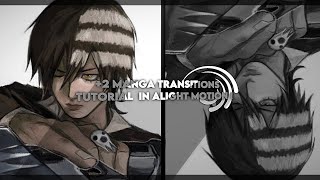 +2 MANGA TRANSITIONS TUTORIAL I「Alight Motion 」FREE AND PAID!!