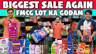 FMCG Biggest warehouse in India || upto 95% discount || 100% original products, cosmetic lot ka maal