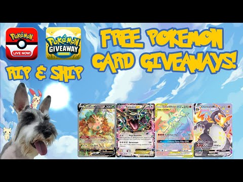 🔴Live - Free Pokémon Card Giveaways & Rip & Ship Store!