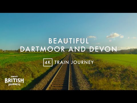 Experience the Dartmoor Line: Okehampton to Exeter St Davids | Relaxing 4K Train Journey